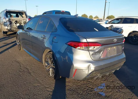 2022 Toyota Corolla Se from USA, damaged, VIN JTDS4MCEXNJ098967